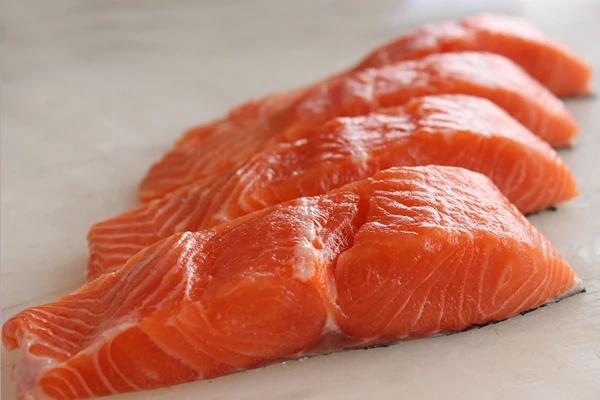 Salmão fumado a frio