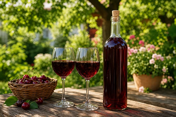 Vinho de ginja - forte, meio-doce