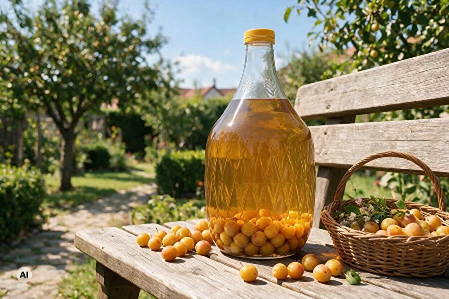 Browin Przepiśnik - Licor de mirabelas