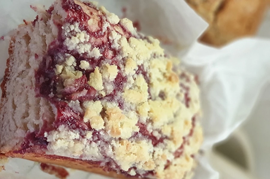 Browin Przepiśnik - Receitas dos nossos clientes: Bolo de massa lêveda com framboesas