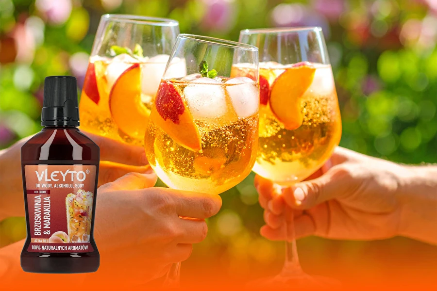 Browin Przepiśnik - Spritz Tropical - frescura exótica com bolhinhas