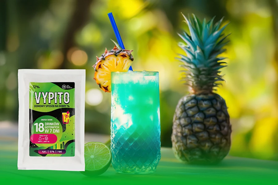 Browin Przepiśnik - Vypito Neon Splash – cocktail em versão tropical